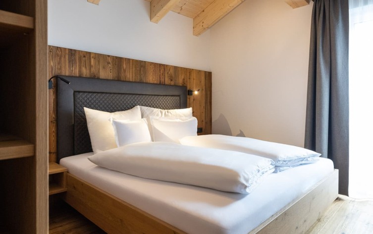 Zweites Schlafzimmer im Appartement Waldliebe in Schladming